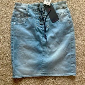 Jean Skirt brand new